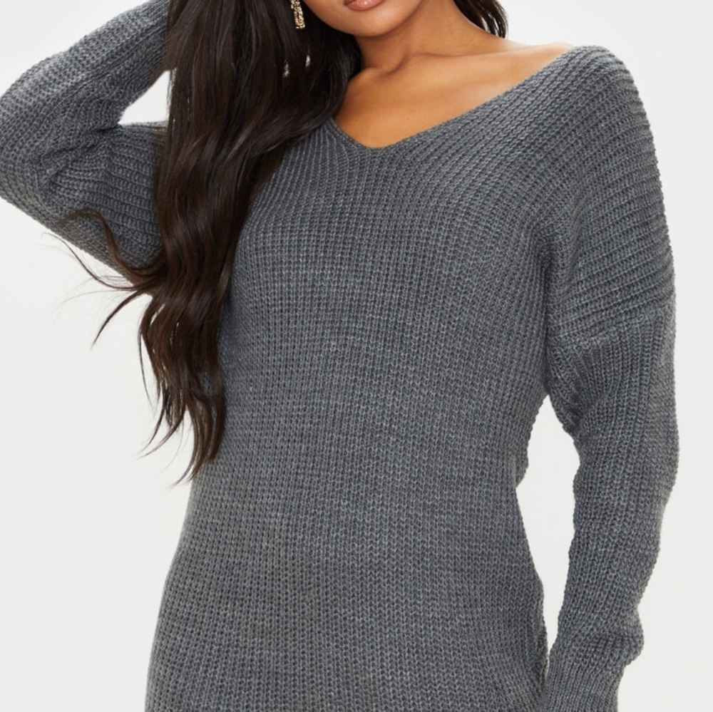NWT  PrettyLittleThing Sweater Dress